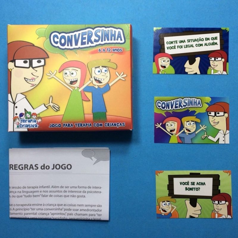 Conversinha - Jogo Para Terapia Com Crianças - 6 A 12 Anos - Livraria do  Psicólogo e Educador